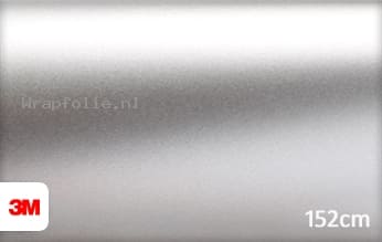 3M 1380 S130 Satin Silver Metallic