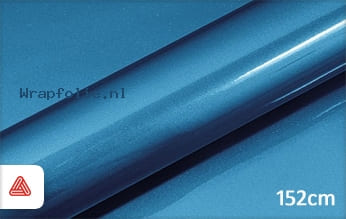 Bright Blue Gloss Metallic - Wrap folie kopen - NL