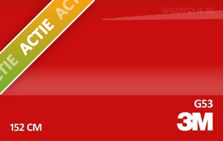0.56 mtr 3M G53 Gloss Flame Red