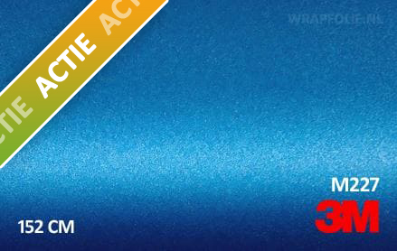 0.6 mtr 3M M227 Matte Blue Metallic