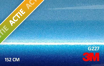 0.68 mtr 3M G227 Gloss Blue Metallic