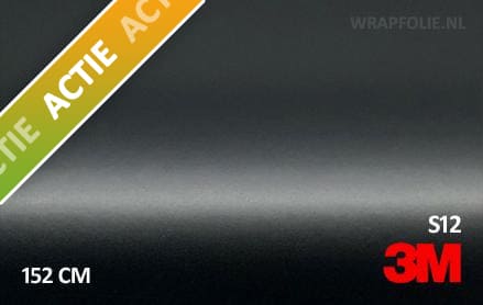 0.94 mtr 3M S12 Satin Black