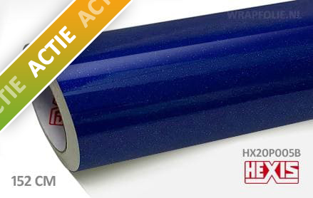 1 mtr Hexis HX20P005B Triton Blue Gloss