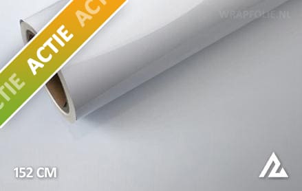 30 mtr Glans wit overstock