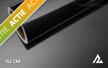 30 mtr Glans zwart overstock